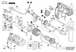 Bosch 3 601 B18 105 Gsb 1600 Percussion Drill 230 V / Eu Spare Parts